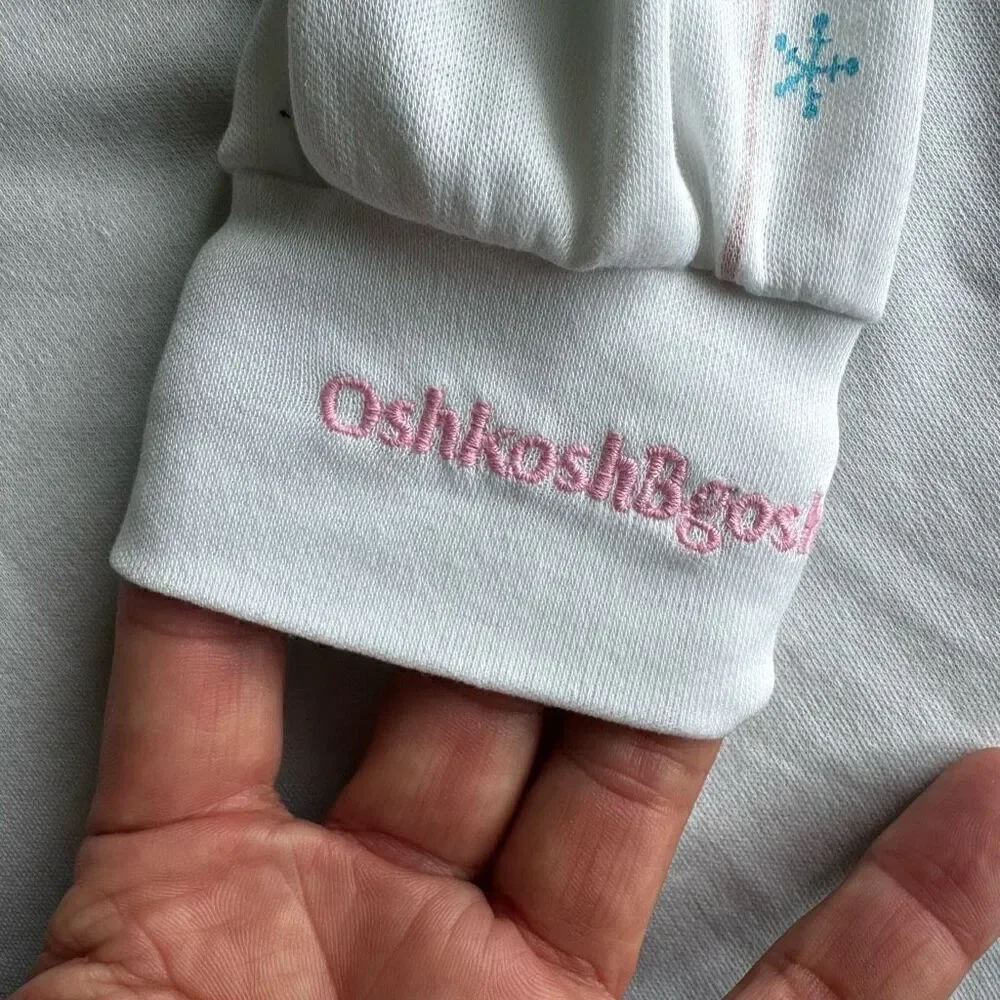 Vintage 90’s OshKosh B’gosh Pastel Snow Bunny Skiing Top